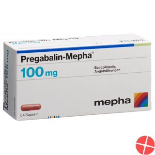 Pregabalin Mepha Kaps 100 mg 84 pcs