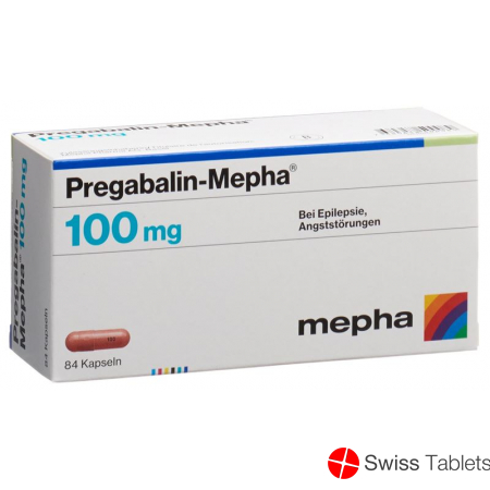 Pregabalin Mepha Kaps 100 mg 84 pcs