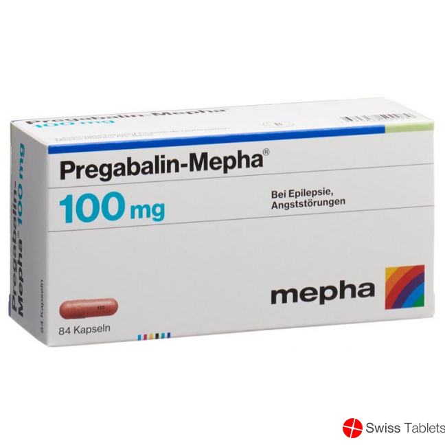 Pregabalin Mepha Kaps 100 mg 84 pcs