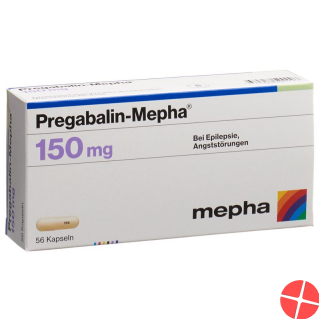 Pregabalin Mepha Kaps 150 mg 56 pcs