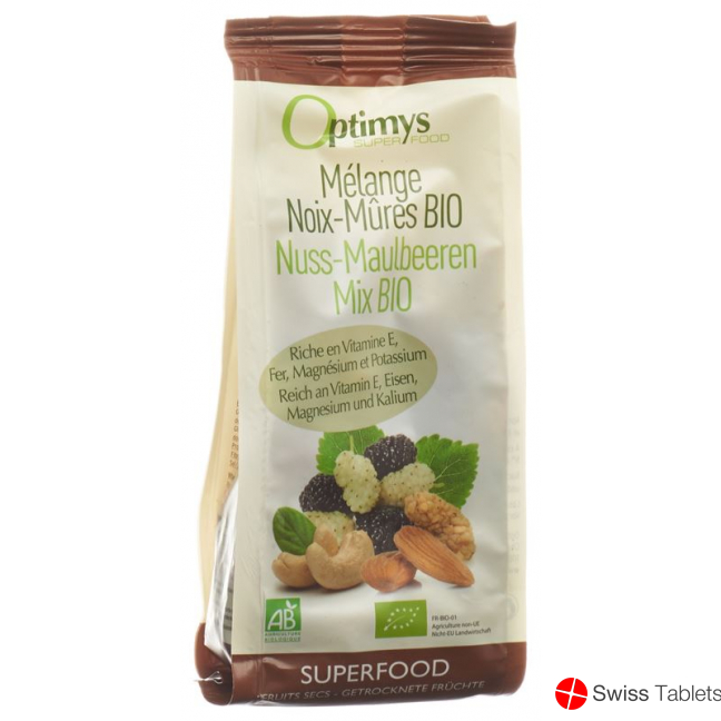 Optimy Nut mulberries mix bio 200 g