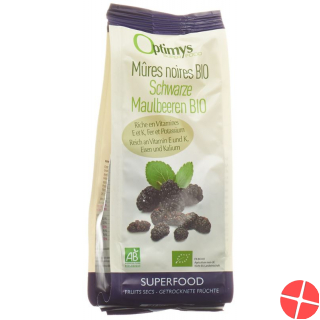 Optimys black mulberries Bio 180 g