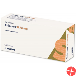 Crilomus Kapseln 0.75mg 50 Stück