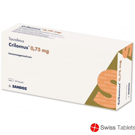 Crilomus Kapseln 0.75mg 50 Stück buy online