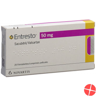 Entresto Filmtabl 50 mg 28 pcs