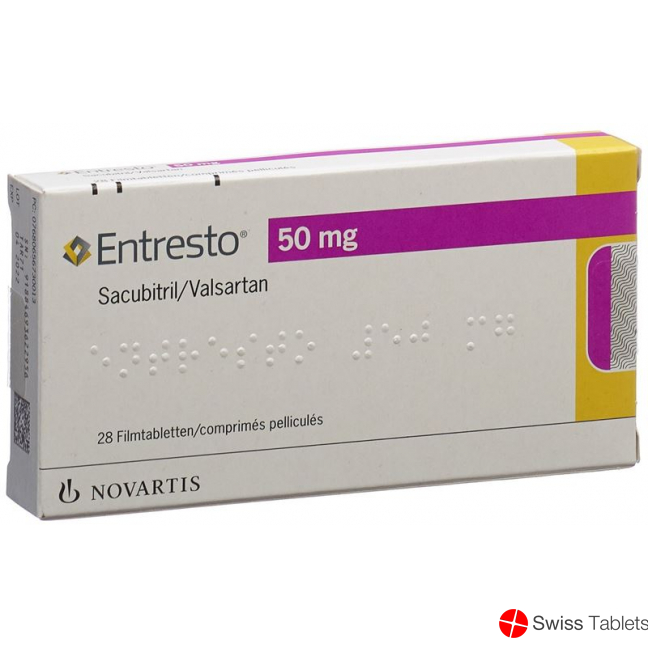 Entresto Filmtabl 50 mg 28 pcs