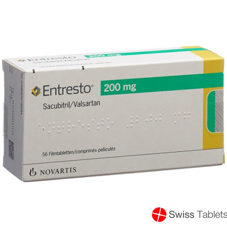 Entresto Filmtabl 200 mg 56 pcs
