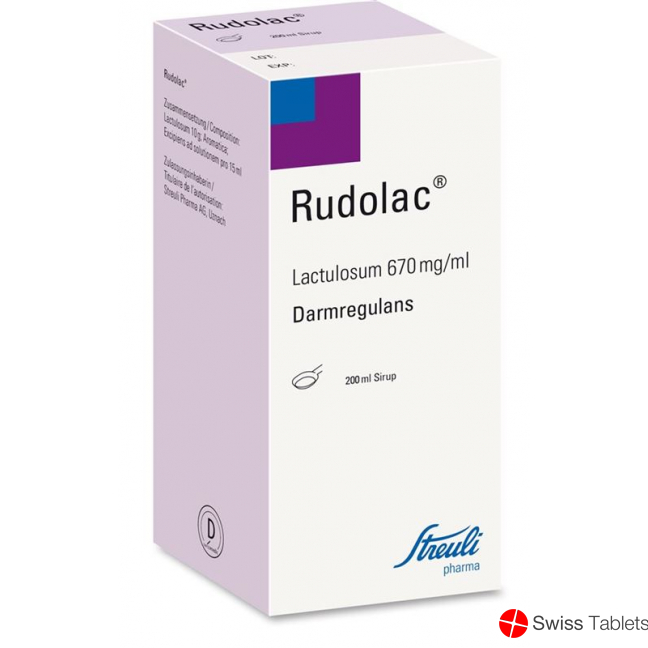 Rudolac syrup ml in bottle 200