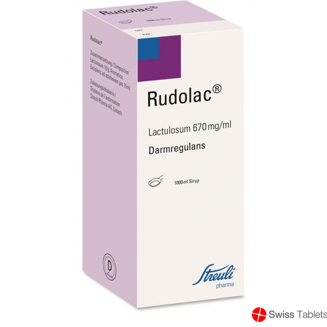 Rudolac syrup ml bottle in 1000