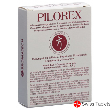 PILOREX Bromatech Tabs Blist 24 pcs