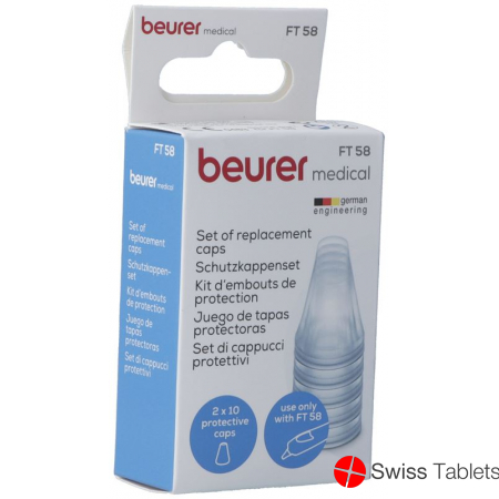 Beurer Schutzkappenset Zu Ft 58 20 Stück buy online