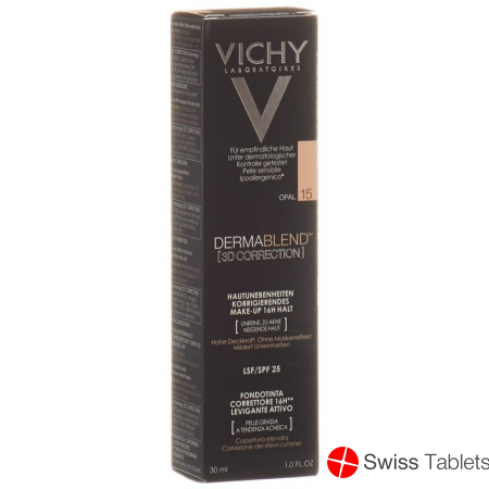 Vichy Dermablend 3D Correction 15 Opal 30ml buy online