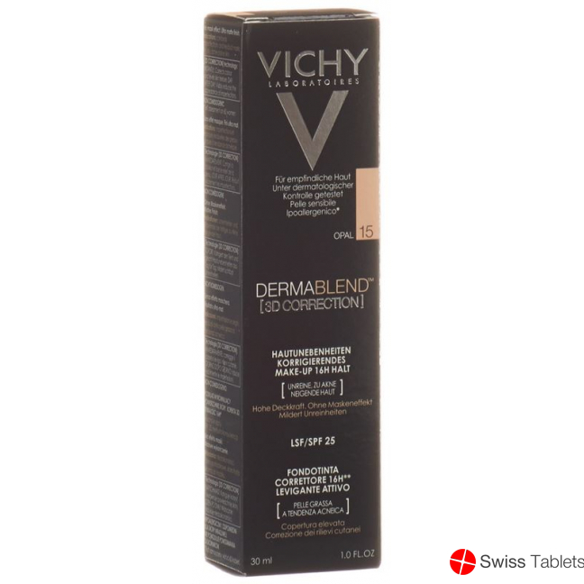 Vichy Dermablend 3D Correction 15 Opal 30ml buy online