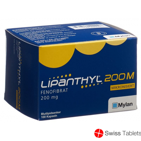 Lipanthyl 200 M Kaps 200 mg 100 pcs