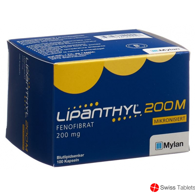 Lipanthyl 200 M Kaps 200 mg 100 pcs