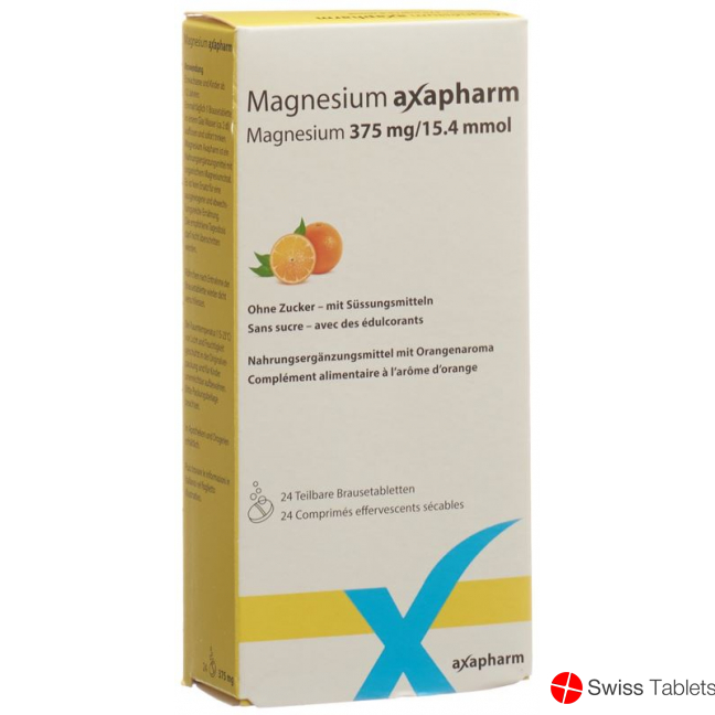 Magnesium Axapharm Brausetabl 375 mg 24 pcs