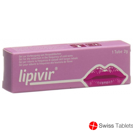 lipivir prophylaxis against herpetic vesicles Tb 2 g
