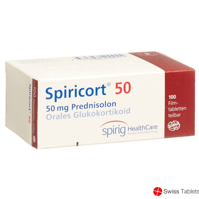Spiricort Filmtabl 50 mg 100 pcs