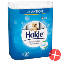 Hakle Klassische Sauberkeit Weiss FSC 24 Stück