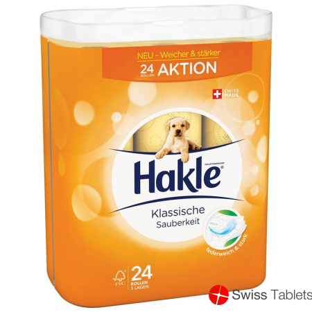 Hakle Classic cleanliness of toilet paper orange FSC 24 pcs