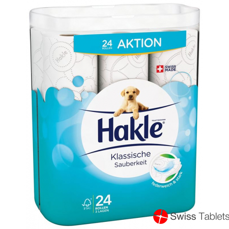 Hakle Classic cleanliness of toilet paper blue FSC 24 pcs