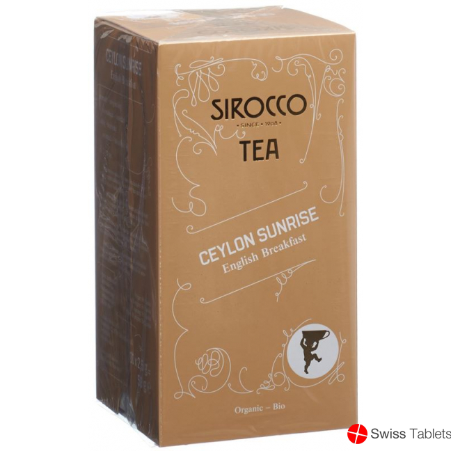 Sirocco Ceylon tea bags Sunrise 20 pcs