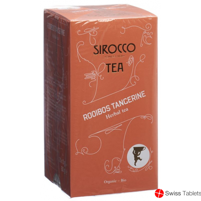 Sirocco Rooibos tea bags Tangerine 20 pieces