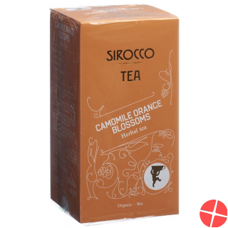 Sirocco tea bags Camomile Orange Blossoms 20 pcs