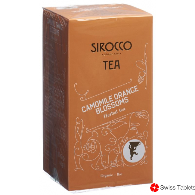 Sirocco tea bags Camomile Orange Blossoms 20 pcs