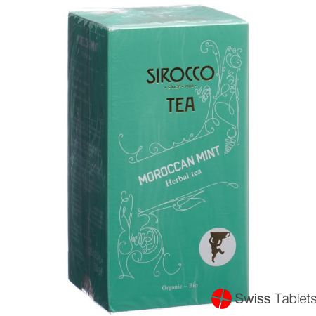 Sirocco Moroccan Mint Tea Bags 20 pcs