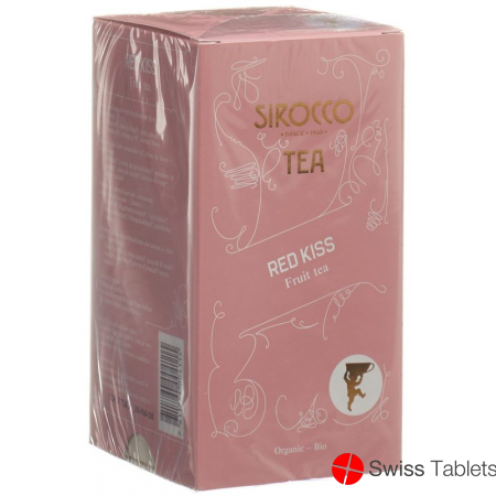 Sirocco 20 pieces tea bags red kiss
