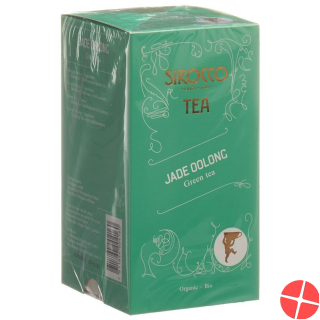 Sirocco tea bags Jade Oolong 20 pcs