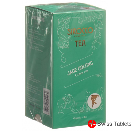Sirocco tea bags Jade Oolong 20 pcs