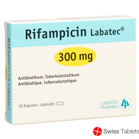 Rifampicin Labatec Kaps 300 mg of 10 pcs