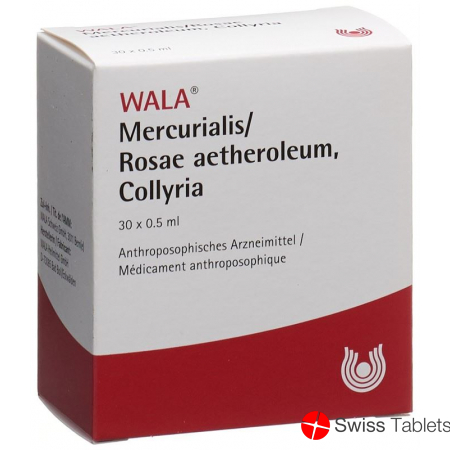 Wala Mercurialis / Rosae aetheroleum Gd Opht 30 Monodos 0.5 ml Wala Mercurialis / Rosae aetheroleum Gd Opht 30 Monodos 0.5 ml