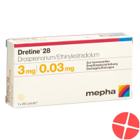 Dretine 28 Lactab 28 pcs