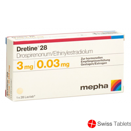 Dretine 28 Lactab 28 pcs