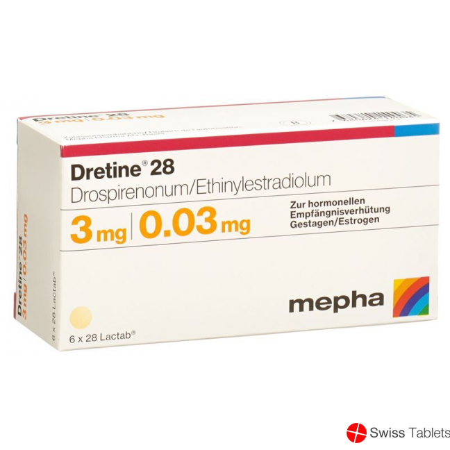 Dretine 28 Lactab 6 x 28 pcs
