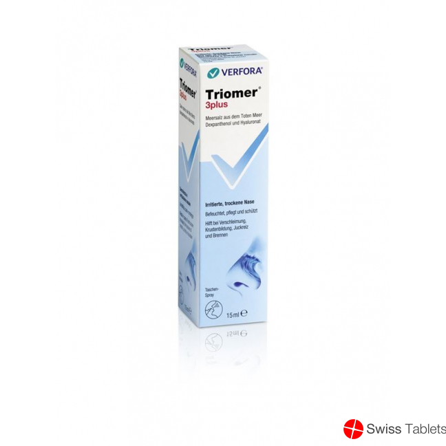 Triomer 3plus nasal spray 15 ml