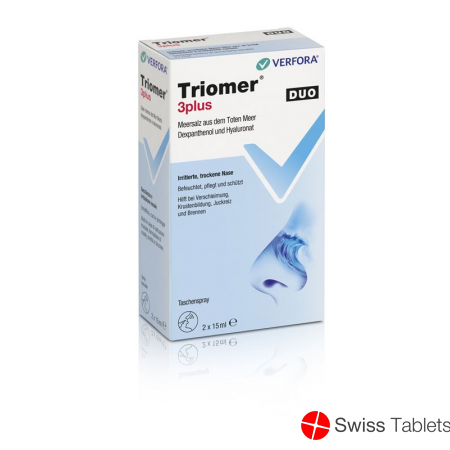Triomer 3 Plus By Nasmer Nasenspray Duo 2x 15ml buy online