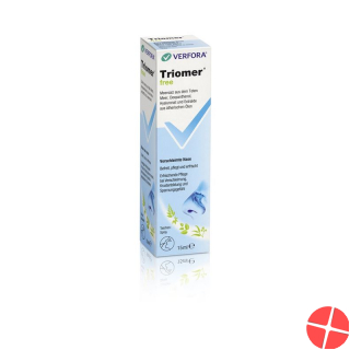 Triomer free nasal spray 15 ml