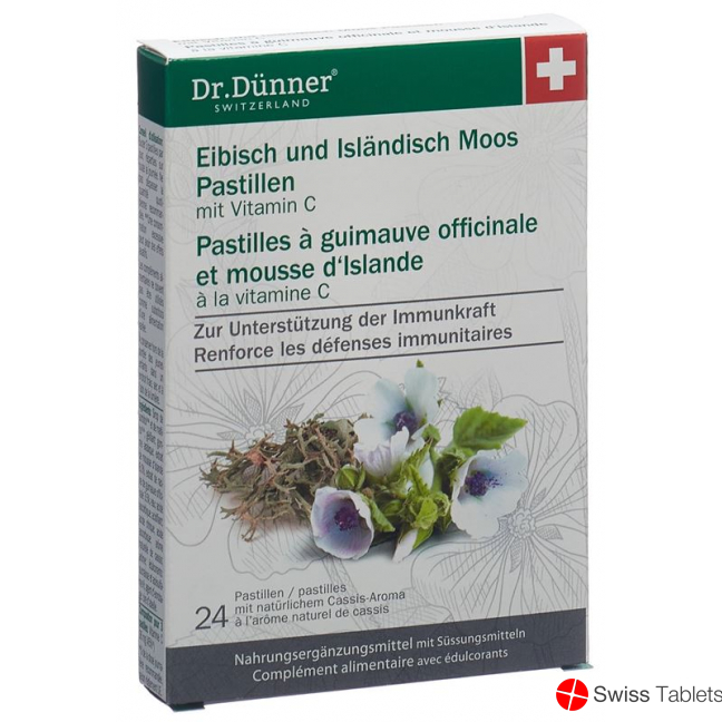 Dr. Dünner Icelandic Moss Pastilles 24 Capsules buy online