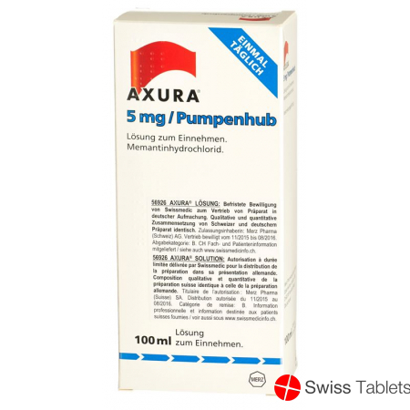 Axura Lös 10 mg / g with metering Fl 100 g