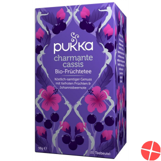 Pukka Charming Cassis tea organic Btl 20 pcs