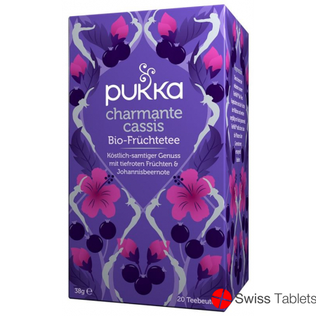 Pukka Charming Cassis tea organic Btl 20 pcs