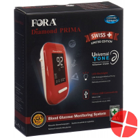 Fora Diamond Prima Blood Glucose Meter Red Mmol/l