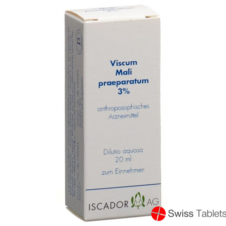 Iscador Viscum Mali Praeparatum 3% Dilutio aquosa 20 ml