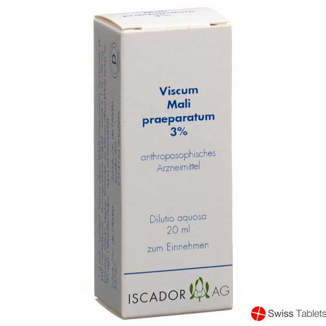 Iscador Viscum Mali Praeparatum 3% Dilutio aquosa 20 ml