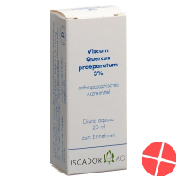 Iscador Viscum Quercus Praeparatum 3% Dilutio aquosa 20 ml Iscador Viscum Quercus Praeparatum 3% Dilutio aquosa 20 ml