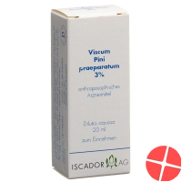 Iscador Viscum Pini Praeparatum 3% Dilutio aquosa 20 ml